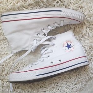 Converse All Star white high tops